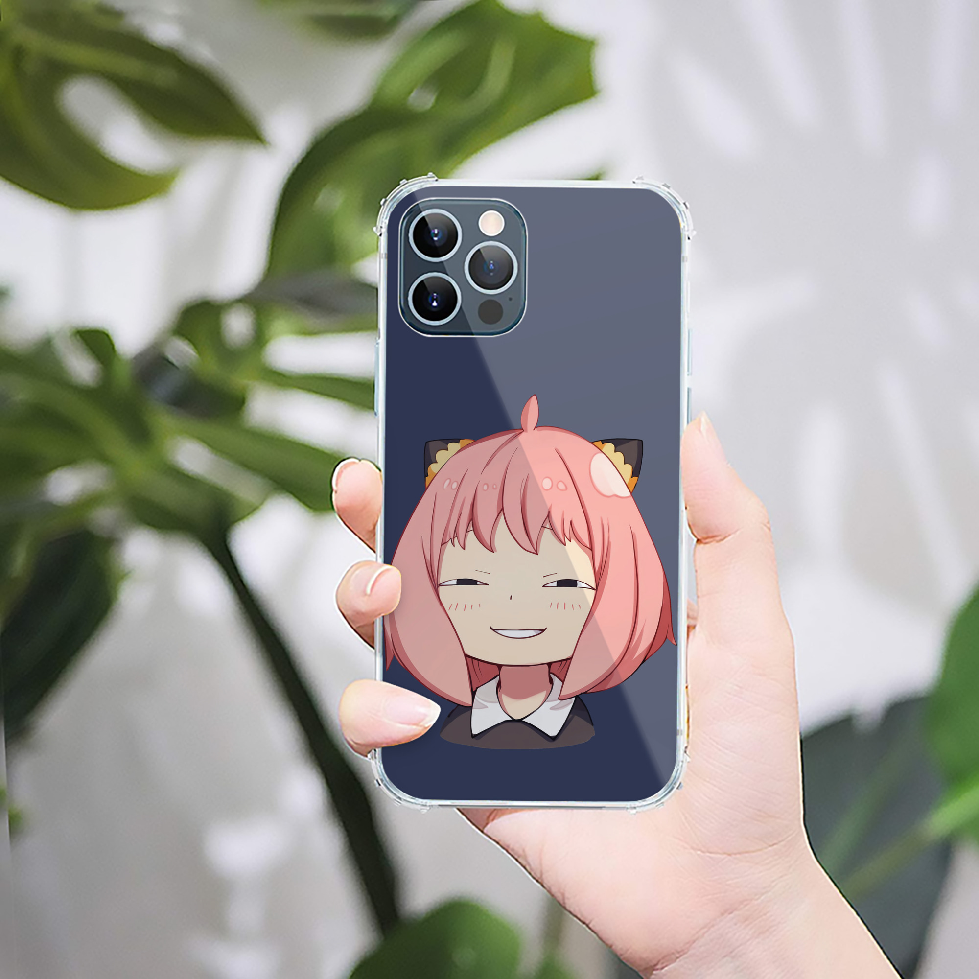 （画像用） SPY×FAMILY间谍家家酒 【iPhone 12シリーズ対応】透明スマホケース（クリアソフトケース）